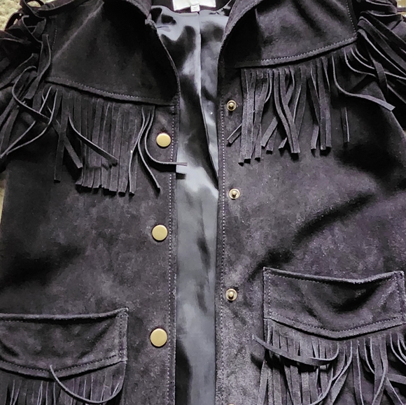 Madewell Suede fringe Jacket - Picture 2 of 8